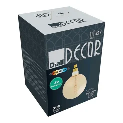 Ampoule LED globe E27 300lm 5W = 28W Ø20cm Diall blanc chaud