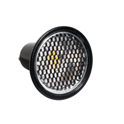 Ampoule LED GU10 à intensité variable 50 mm nid d'abeille 6W 400LM 3000K