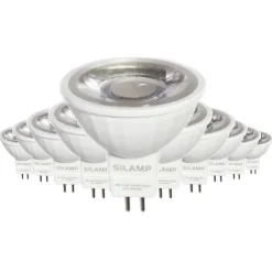 Ampoule LED GU5.3 / MR16 12V 8W SMD 80 - SILUMEN - Réflecteur - Spot - Blanc chaud