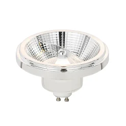 Ampoule LED GU10 dimmable AR111 blanche 11W 810lm 2700K