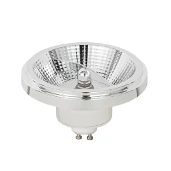 Ampoule LED GU10 dimmable AR111 blanche 11W 810lm 2700K