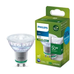 Ampoule LED GU10 375lm blanc neutre 50W Philips, Our Ultra Efficient Light