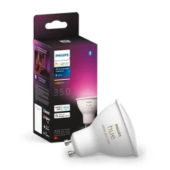 Ampoule LED GU10 400lm 5.2W = 57W Ø5cm blanc Philips