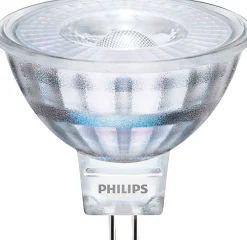 Ampoule LED GU5.3 MR16 345lm IP20 4,4W = 35W blanc chaud Philips