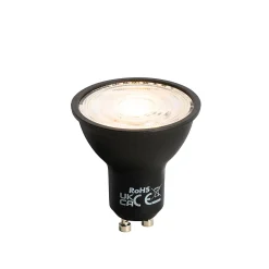 Ampoule LED GU10 noire 7W 610lm 3000K