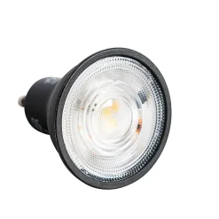 Ampoule LED GU10 noire 7W 610lm 3000K