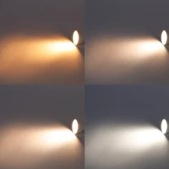 Ampoule LED GU10 RGBW intelligente 5W 350lm 2200-4000K