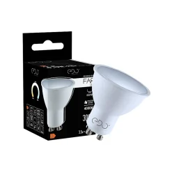 Ampoule LED GU10 3,5W 4000K blanc neutre 300 lm 120 degrés EDO777458 FARI EDO