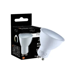 Ampoule LED GU10 5,5W 4000K blanc neutre 500 lm 120 degrés EDO777460 FARI EDO