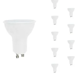 Ampoule LED GU10 9.5W (Pack de 10) - Blanc Chaud 2300K - 3500K - SILAMP