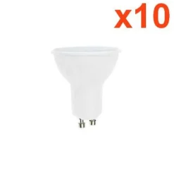 Ampoule LED GU10 9.5W (Pack de 10) - Blanc Chaud 2300K - 3500K - SILAMP