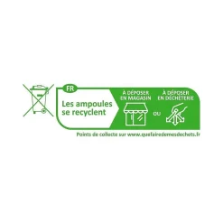 Ampoule LED GU10 6W Spot Aluminium 3000K Blanc Chaud 75
