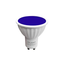 Ampoule LED GU10 7W 220V BLEU - SILAMP