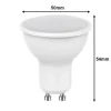 Ampoule LED GU10 7W 220V Dimmable - Blanc Neutre 4200k - 5500k - SILUMEN