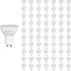 Ampoule LED GU10 8W 220V (Pack de 100) - Blanc Chaud 2300K - 3500K - SILAMP