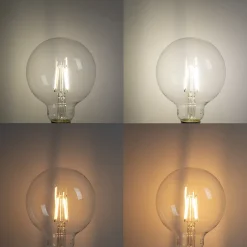 Ampoule LED intelligente E27 G95 4,5W 470lm 1800-4000K