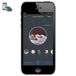 Ampoule LED intelligente E14 P45 dorée 4,9W 470lm 1800-4000K