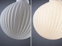 Ampoule LED lampion blanc E27 400lm blanc chaud 4.3W Paulmann