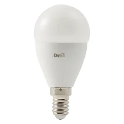 Ampoule LED mini globe E14 470lm 4.2W = 40W Ø4.5cm Diall blanc neutre