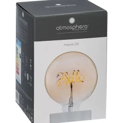 Ampoule LED mot Hello ambrée E27 - Atmosphera