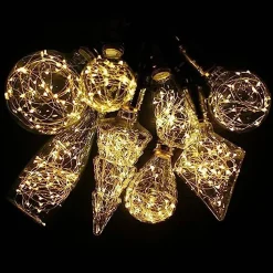 Ampoule LED NETTLIFE Ampoule LED vintage E27 Fireworks 3W diamant blanc chaud