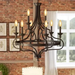 Ampoule LED NETTLIFE E14 blanc chaud 6 pièces 4W lampe bougie filament vintage 2700K