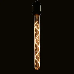 Ampoule LED NETTLIFE E27 style vintage tubulaire 300 mm dorée pour maison et café