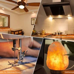 Ampoule LED NETTLIFE E14 vintage, lot de 2700 K, verre rétro, 3 W, lampe à économie d'énergie, E14, 8 pièces