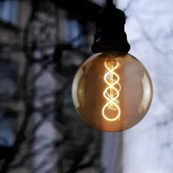 Ampoule LED NETTLIFE Lampe LED E27 Ampoule : G125 Ampoule Edison Vintage 4W