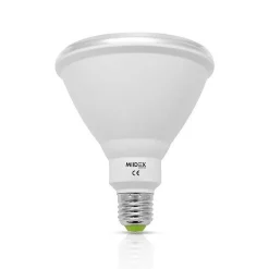 Ampoule LED PAR38 - 15W - E27 - 3000K - IP65 - Blanc chaud