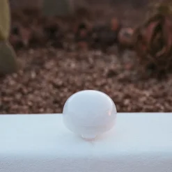 Ampoule LED portative flottante rechargeable RGB Coco blanc Ø8cm IP68 9W 900lm Newgarden