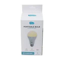 Ampoule LED rechargeable dimmable Lapera blanc IP20 E27 350lm Newgarden