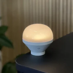 Ampoule LED rechargeable LYS Blanc H 15cm