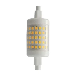 Ampoule LED R7S 78mm 7W SMD 360 degrés - Blanc Chaud 2300K - 3500K - SILAMP