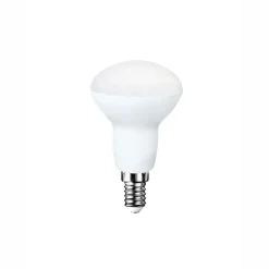 Ampoule LED semi-ampoule blanche 6W E14 3000K