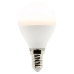 Ampoule LED sphérique E14 5,2W - Blanc chaud - 470lm 2700K - Zenitech