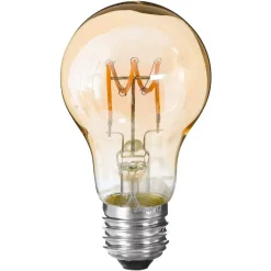 Ampoule LED Standard ambrée - filament torsadé E27 - Atmosphera