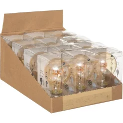 Ampoule LED Standard ambrée - filament torsadé E27 - Atmosphera