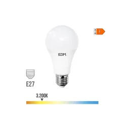 Ampoule LED standard E27 - EDM - 98720 - 24W - 2700 lm - 3200K