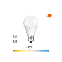 Ampoule LED standard E27 - EDM - 98712 - 20W - 2100 lm - 4000K