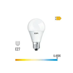 Ampoule LED standard E27 17W 1800 lm 6400k - EDM - EDM 98352