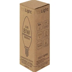 AMPOULE LED 8W CHAUDE E14 230V RSL035