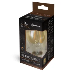 AMPOULE LED 5W CHAUDE E27 230V WOJ+14459 EDISON