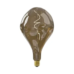 Ampoule LED XXL à filament spirale E27 150lm blanc chaud ambre fumée Calex
