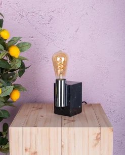 Ampoules LED 'DILLY' lot de 3 douilles E27, 4 Watt, D: 6,4cm, en métal et verre, ambre