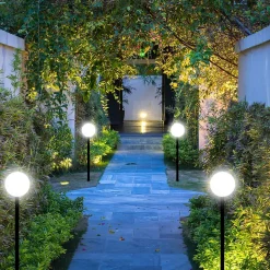 APOLUX: Sphère d'extérieur en PMMA, 300mm, E27, 