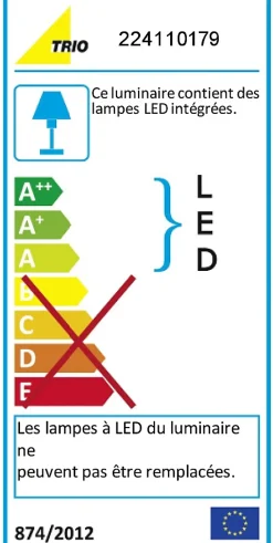 Applique, Applique LED Chiros de Trio, TRIO