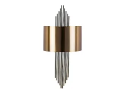 Applique art déco en métal doré - L. 22 x H. 75 cm - SANGARIUS