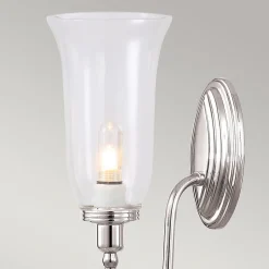 Applique Blake 1 lumière - Nickel poli