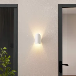 Applique blanche aluminium orientable IP54 - Notte